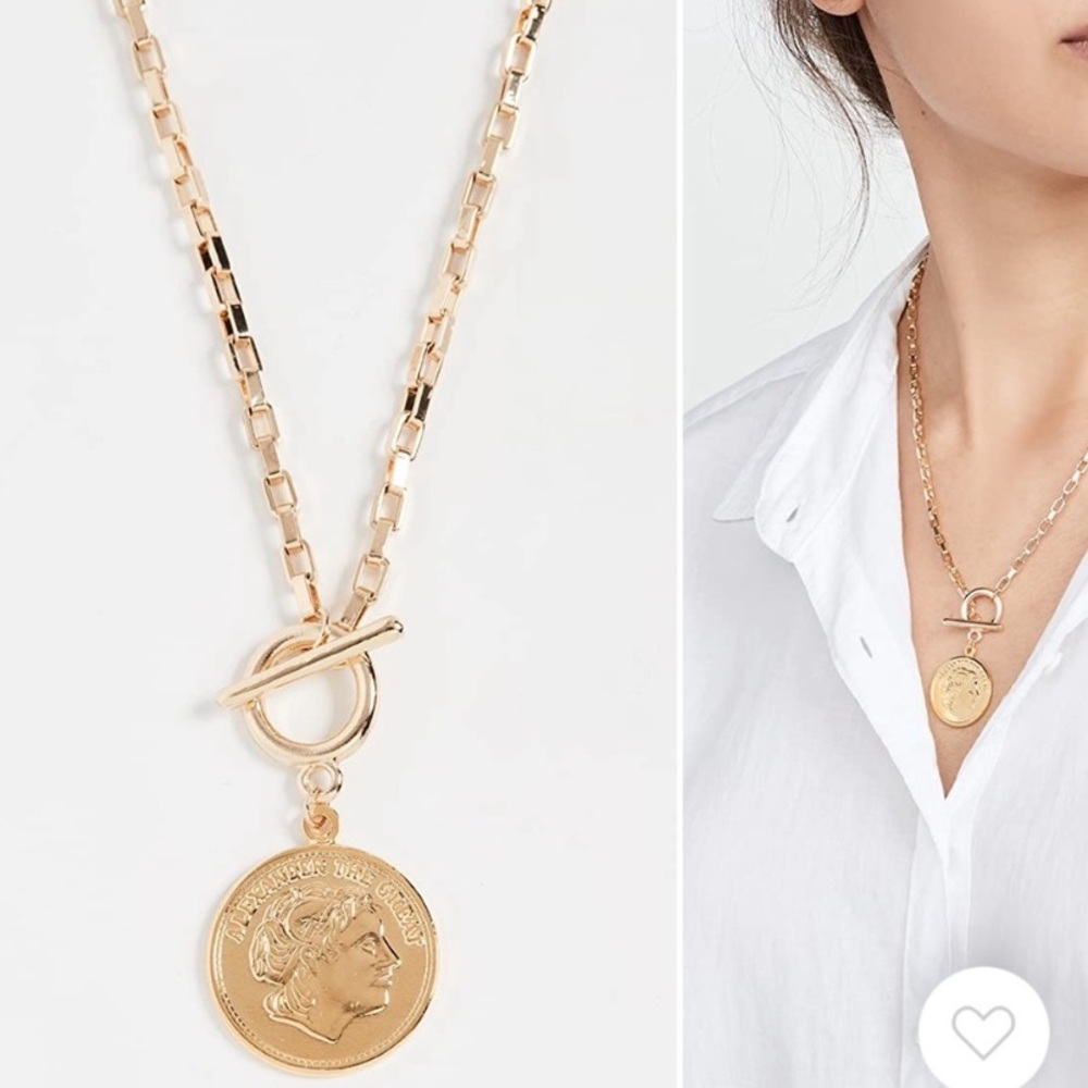 SHASHI Maverick necklace.